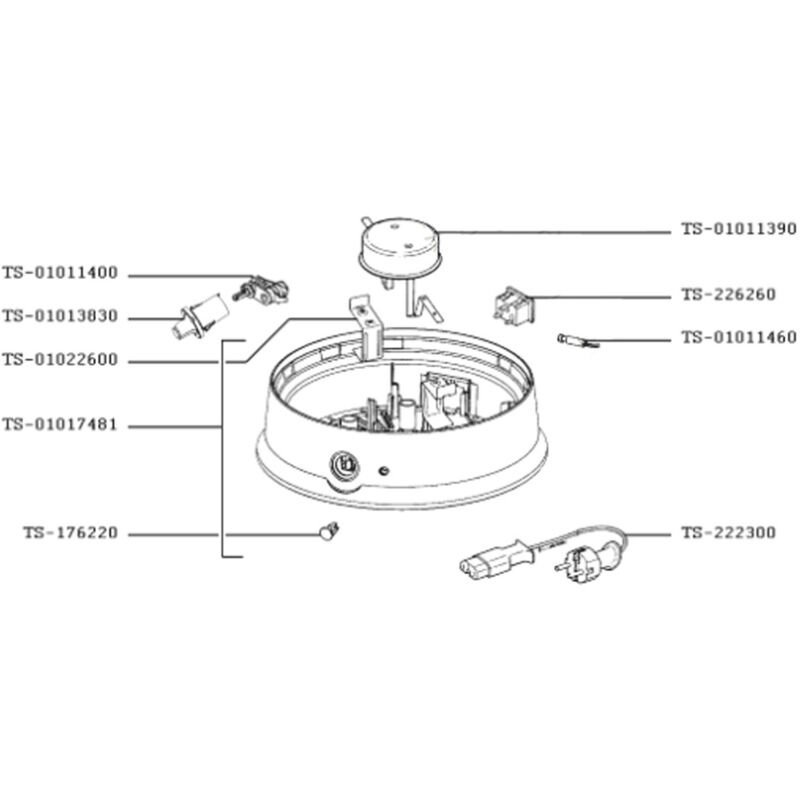 Moulinex, Tefal Ts-01029620 Résistance TEFAL Pas Cher - 8