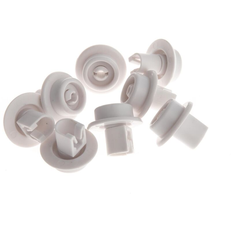 8 Rollen Für Spülmaschinenkorb - Kompatibel Mit Zanussi, Electrolux, AEG