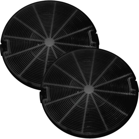 Ersatzteil - 2er Set Kohlefilter KITFC155 CR490 -  - FABER, SMEG, BEKO, AIRLUX, ZANUSSI, FAURE, ELECTROLUX, FRANKE, AEG, PROGRESS, ZANKER, WHIRLPOOL, ROBLIN, FALCON
