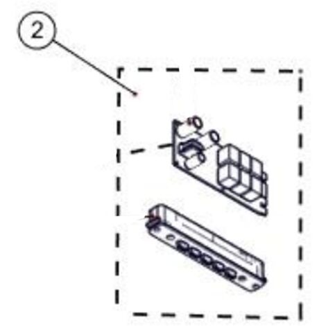 Ersatzteil - Elektronische Steuerung 3-stufig (eu Original) -  - FALMEC