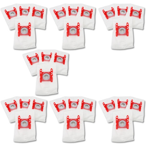 Ersatzteil - SOS Accessoire Lot de 7 boîtes de 4 sacs d'aspirateur pour Bosch BBZ41FGALL, 00576334,17000940 type G 270 x 60 mm - - BOSCH, SIEMENS, UFESA, GIRMI, ENTRONIC (1/2)