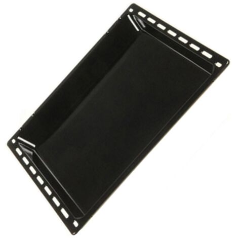 Teglia Vassoio Leccarda Originale Per Electrolux, Rex, AEG, Zanussi – 422x370x33 Mm – Prodotto Originale In Ferro Smaltato Nero