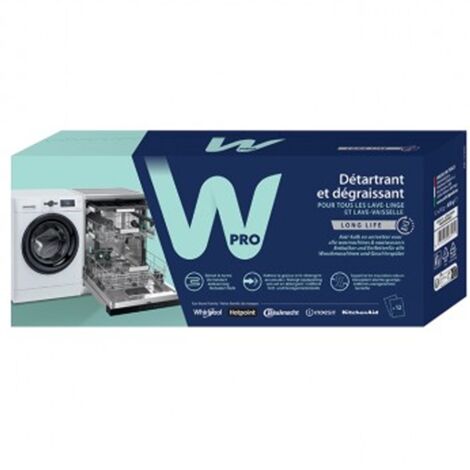 Ersatzteil - Entkalker/Entfetter 12 Beutel -  - WHIRLPOOL, INDESIT, ARISTON HOTPOINT, BAUKNECHT, LADEN, IGNIS, BEKO, IKEA