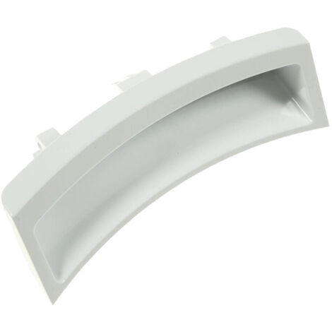 DL-pro Türgriff Für Candy Waschmaschine - Ersatzgriff 43011740 Transparent