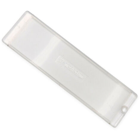 Ersatzteil - Lampenabdeckung (Deckenleuchte) 221x65mm -  - SCHOLTES, ROSIERES, WHIRLPOOL, IGNIS, BAUKNECHT, ARTHUR MARTIN ELECTROLUX, ARISTON HOTPOINT, AEG, BRANDT, JUNO