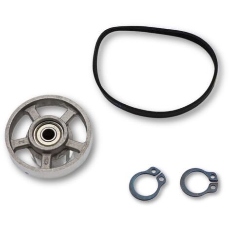 Ersatzteil - Kit poulie 88 mm d'origine -  - BEKO, GRUNDIG, CONTINENTAL EDISON, FAR, LISTO, ESSENTIEL B, OCEANIC, ALTUS, COLDIS, WHIRLPOOL, ARISTON HOTPOINT, INDESIT (1/2)