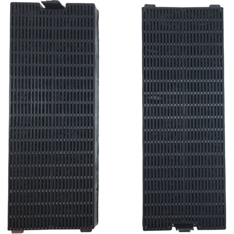 Ersatzteil - Set 2 Kohlefiltern FCH260 ACM26 - - SAMSUNG, ROSIERES, AIRLUX, CANDY, ARISTON HOTPOINT, BEKO, FAGOR, FIRSTLINE, SCHOLTES, GLEMGAS, PROLINE, HYGENA, ARDO, HAFELE (1/2)