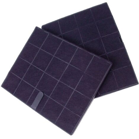 Ersatzteil - 2er Set Kohlefilter 235 x 190 mm AFFCAF16 AIRFORCE - - BROAN, AIRFORCE, DE DIETRICH, ELECTROLUX, BEST, WHIRLPOOL (1/2)