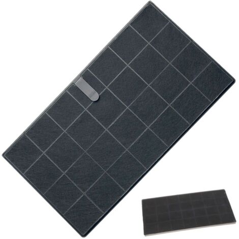 Ersatzteil - Kohlefilter FCHAR 350 x 191 x9mm -  - AIRFORCE, WHIRLPOOL, BAUKNECHT