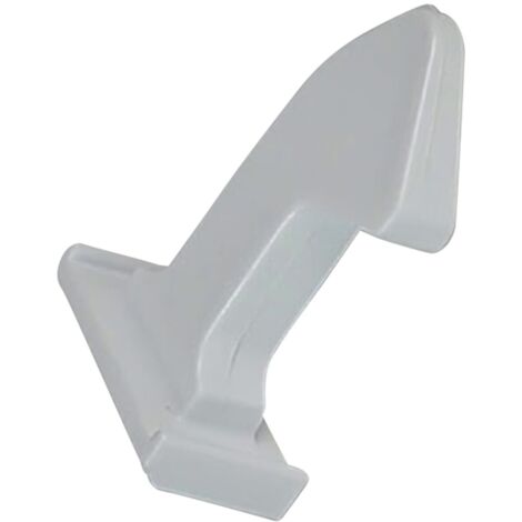 Ersatzteil - Türhaken, original - - WHIRLPOOL, IGNIS, LADEN, BAUKNECHT, INDESIT, PROLINE, RADIOLA, ARISTON HOTPOINT, PHILIPS, PRIVILEG, CYLINDA, POLAR (1/2)