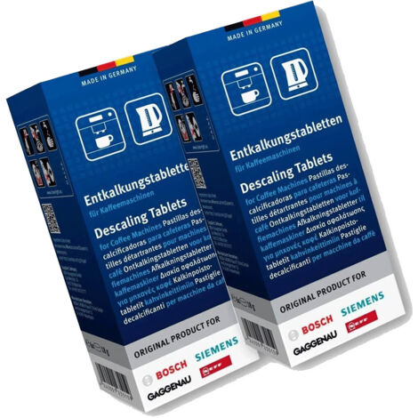 Ersatzteil - Set 2 Schachteln mit 6 Entkalkungs-Tabletten TASSIMO Original -  - BOSCH, SIEMENS, NEFF, DELONGHI