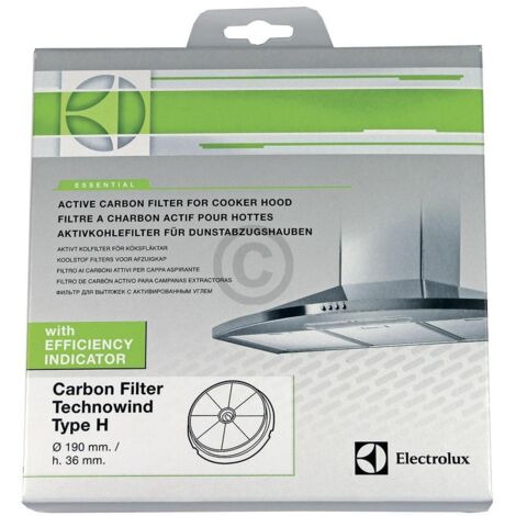 Ersatzteil - Kohlefilter Rund Typ 180 CR300 (pro Stück) - - LEISURE, INDESIT, KORTING, SMEG, BLUESKY, SOGELUX, LISTO, ARTHUR MARTIN ELECTROLUX, FRANCIA, AYA, BELLING, ARISTON HOTPOINT, GERMANIA, FAUR (1/4)