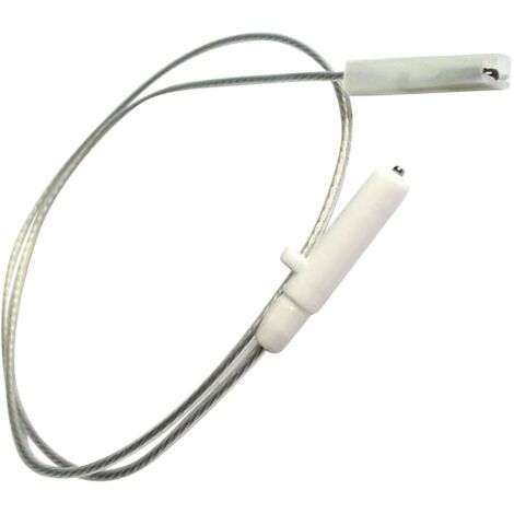 Ersatzteil - Zündkerze 450 mm, original -  - WHIRLPOOL, BAUKNECHT, IGNIS, KITCHENAID, LADEN, IKEA