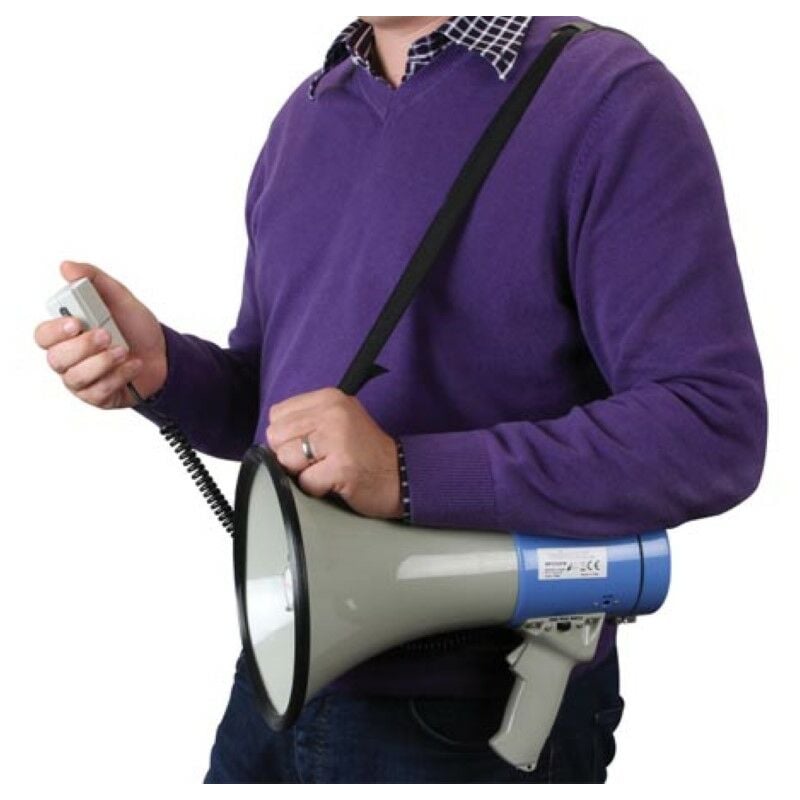 megaphone et porte voix 40 w ideal pour les petites manifestations
