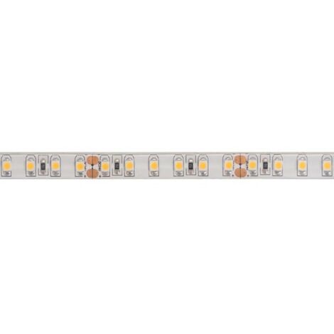 Velleman Bande LED, flexible, autoadhésive, IP61, 600 LED, 5 m, 24 V, 3000K, blanc chaud (1/5)