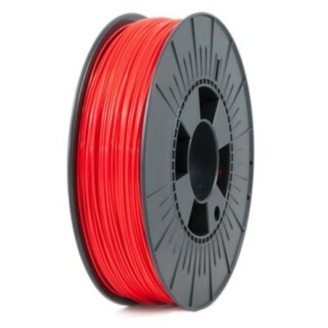 Filament PLA, 1.75 mm, rouge, 750 g, robuste, adapté pour imprimante 3D