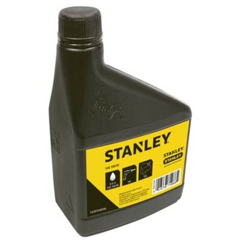STANLEY HUILE POUR OUTILS ET COMPRESSEURS, SAE 5W40, HUILE DE HAUTE QUALITÉ POUR UNE LUBRIFICATION PRÉCISE ET EFFICACE ET LA PRO