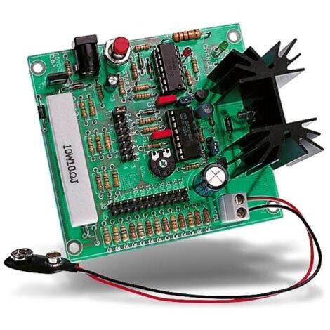 Kit Soudage Alimentation Whadda 0-30V / 3A – Éducatif, Anti-court-circuit, Dissipateur Thermique, Pour Projets électroniques