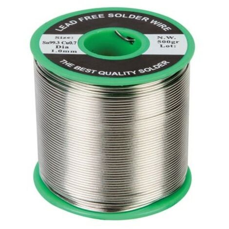 Velleman Fil De Soudure Sans Plomb Sn 99 3 Cu 0 7 1 Mm 500 G