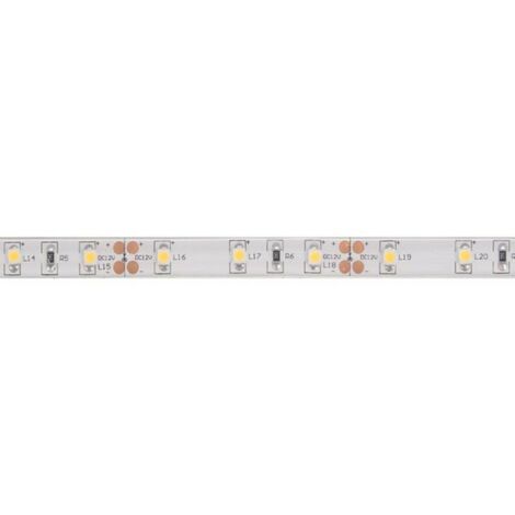 Velleman Bande LED, flexible, autoadhésive, IP61, 300 LED, 5 m, 12 V, 6500K, blanc froid (1/5)