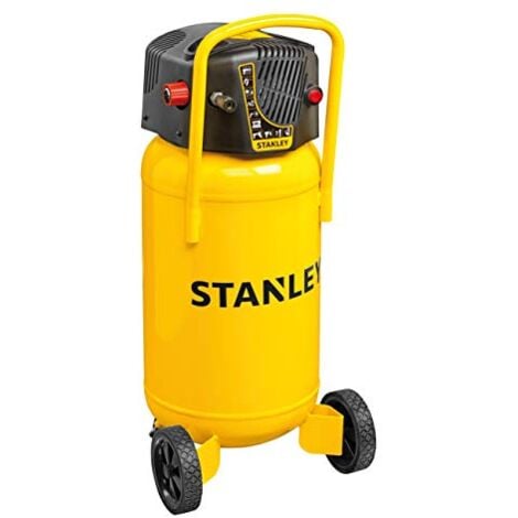 Stanley Compresseur, compresseur d'air sans huile, vertical, 2 ch, 10 bar, cuve 50 L