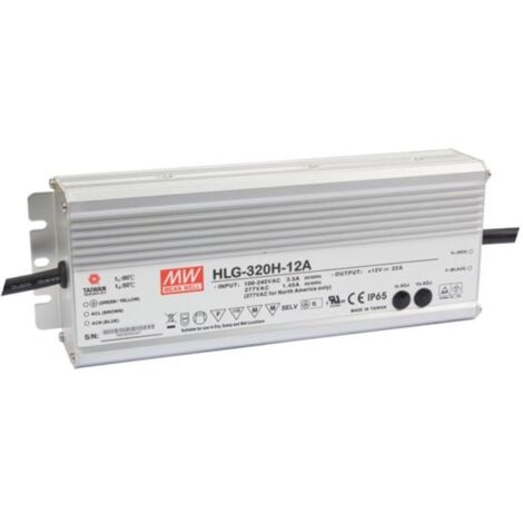 Alimentation Secteur Mean Well RSP-320-15 - 15V DC / 21.4A / 321W - Pour Applications Industrielles