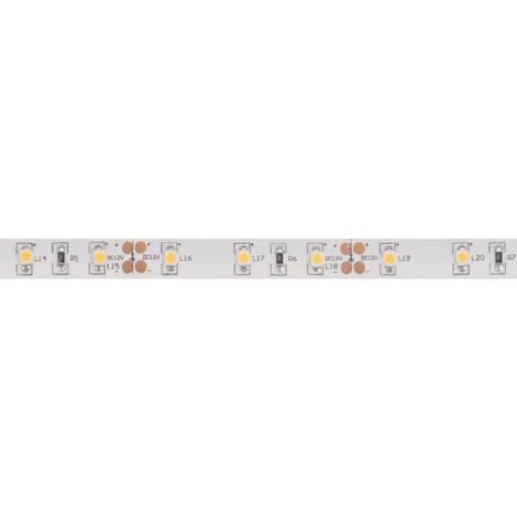 Bande LED Flexible Lumineuse 24cm 12V pour Voiture Blanc Etanche