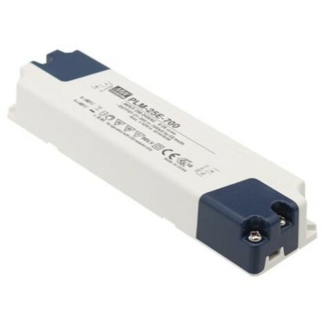 Mean Well Driver de LED à Courant Constant - 1 Sortie - 350 mA - 25 W