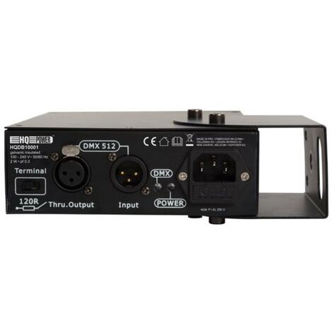 MFL. Amplificateur répartiteur DMX isolé 4 voies avec sorties 3 broches