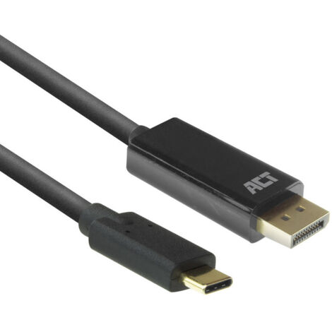 ACT Câble adaptateur USB-C vers DisplayPort - 4K @ 60 Hz - 2 m (1/4)