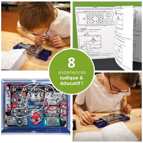 Velleman Kit de projets électroniques - 8 expériences - LED & musique