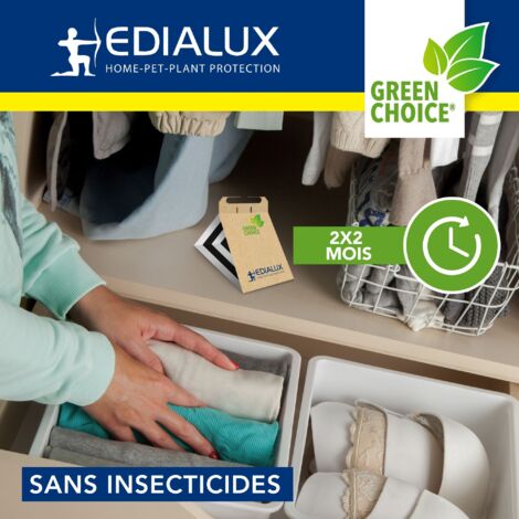 Pièges à Mites Pour Vêtements - Lot De 2 - Protection Armoire, Placard Contre Les Mites