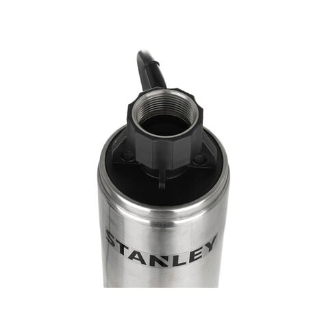 Stanley Pompe de puits profond, 1000 W, acier inoxydable, 5200 l/h, IPX8, 20 m longueur de câble