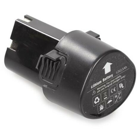 Toolland Batterie lithium-ion rechargeable 12V 2600mAh pour pulvérisateur dorsal, pulvérisateur à batterie, batterie de rechange jardinage, outil extérieur, pulvérisation continue (1/3)