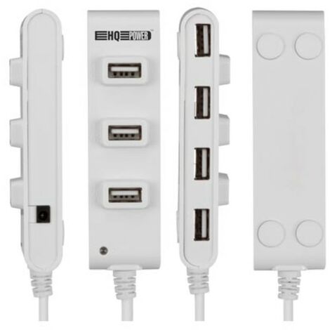 Hub USB 2.0 10 Ports Haute Vitesse – Multiprise Pour Ordi, Extension Rapide, Générique