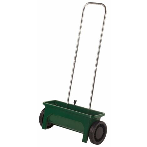 Toolland Épandeur, débit réglable, granulométrie 0-8 mm, 12 L, vert