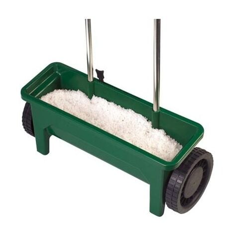 Toolland Épandeur, débit réglable, granulométrie 0-8 mm, 12 L, vert