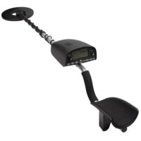 Velleman – Détecteur de métaux 24 cm étanche – Écran LCD – Profondeur de détection 25 cm – Sensibilité réglable – Tige ajustable pour confort