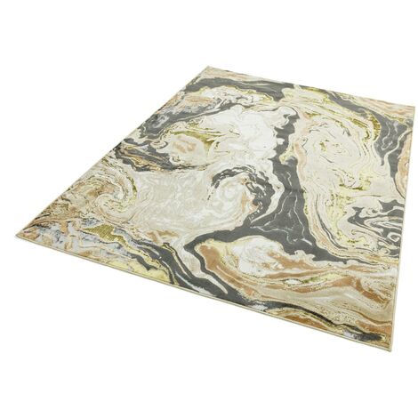 Marbled Rug for Living Room Bedroom Lounge Aurora AU08 Marble Quality ...