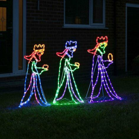 3 wise men outdoor christmas decorations