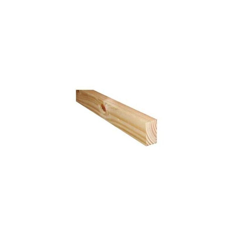 Tasseau 22x45 Douglas Choix 2-3 Raboté / Calibré - Traité Naturel (sans traitement) - Longueur 3m