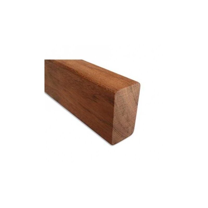 Lambourde pour Terrasse 42x65 en Bois Massif Exotique Classe 4 - Longueur 1,25m