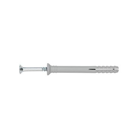 Lot de 100 Chevilles TC-CC à Frapper pour Terrasse Bois et autres fixations Dimensions (mm) 8 x 135 mm