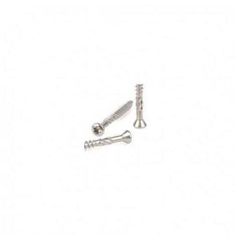 200 Vis Terrasse 5x70 Inox Autoforeuse tête Torx + 1 Embout T25 offert