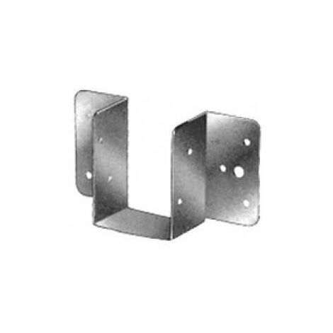 Sud Bois – Mini sabots de solive galvanisé 38 mm – Fixation solide pour construction – Épaisseur 1 mm – Perçage Ø3,6/10 et Ø6,2/2