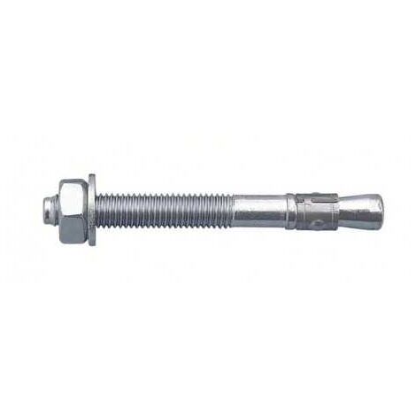 Sud Bois – Lot de 100 goujons d'ancrage à expansion 8x115 mm – Zingués pour béton fissuré – Fixation charges lourdes – Installation rapide
