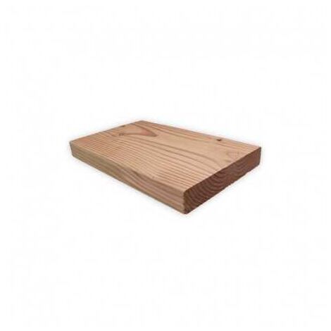 Sud Bois – Lame de terrasse en bois Douglas 28x145mm – Longueur 4m – Traitement naturel – Qualité 2nd choix pour durabilité économique (1/4)