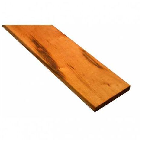 Sud Bois – Lame de terrasse en bois exotique Muiracatiara 19x140 mm – Longueur 2,75 m – Classe 4 imputrescible – Finition lisse 2 faces (1/3)