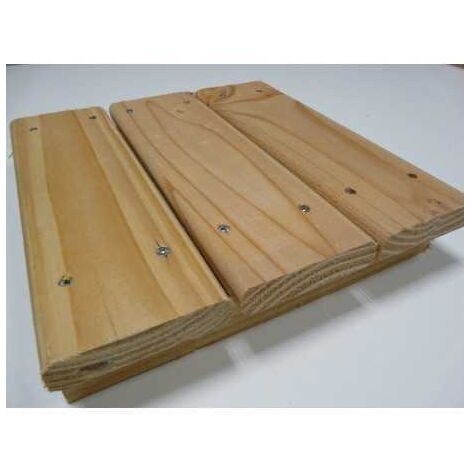 Sud Bois – Pack de 10 lames de terrasse 22x95mm en Douglas naturel déclassé – Longueur 2m – Pour terrasses extérieures – Résistance aux intempéries (1/2)
