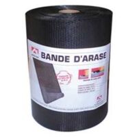QEM – Bande d'arase étanche 25cm x 50m – Pour soubassement et élévation – Résistance au pliage et rupture – Protection contre l'humidité